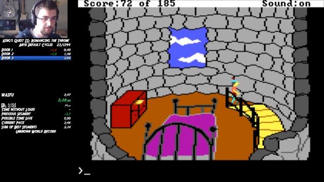 King's Quest II: Romancing the Throne Any% speedrun in 3:37 смотреть онлайн