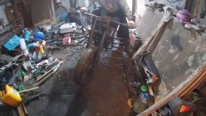 Мини трайк из хлама.Мотор от мотоблока.