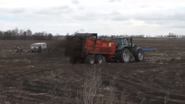 Результаты испытаний машины для внесения твердых органических удобрений PTU 14B смотреть онлайн