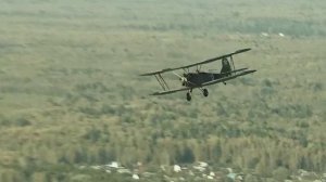 Легендарный самолёт По-2 на  фестивале «Небо: Теория и практика»