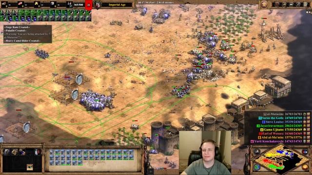 500 pop, INFINITE resources, Ludicrous map size, Fast game speed. смотреть онлайн