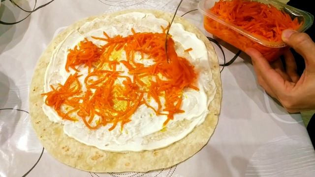 САМАЯ ЛУЧШАЯ НАЧИНКА ДЛЯ ЛАВАША! ЗАКУСОЧНЫЙ рулет из ЛАВАША!