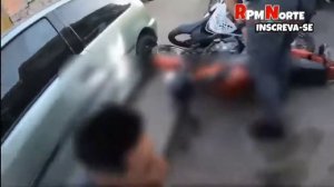 Погоня ДПС за мотоциклистами.