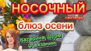 💗 НОСОЧНЫЙ БЛЮЗ ОСЕНИ / СЕНТЯБРЬ / Вяжу носки бойцам🇷🇺 на СВО