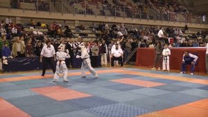 Первенство России 2017 по киокусинкай Марухин Семен финал