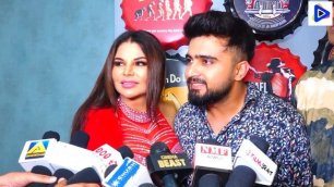 🔥 Rakhi Sawant 😍 With Adil Khan Interview At Tu Mere Dil Me Rahne Ke Layak Nahi 💕 Song Promotion