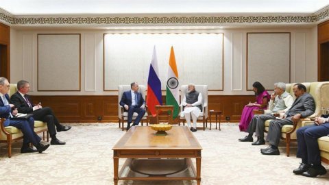 Сергей Лавров в Дели провел переговоры с премьер-министром Индии и главой МИД страны