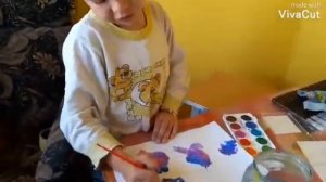 Изо 1 класс. Урок 3 #Кляксичи. Изображать можно пятном