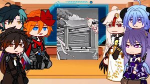 Past Liyue react to Traveler (female traveler) / Genshin Impact / Gacha Club /shiorianne