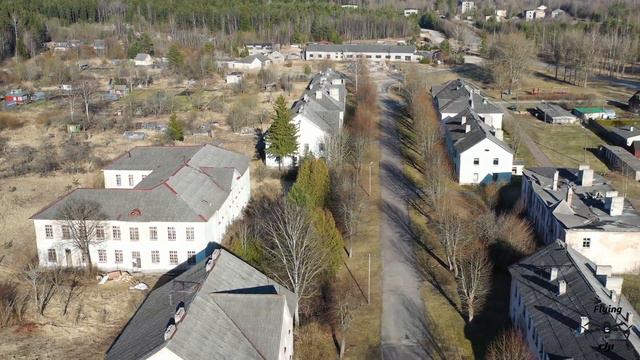 Эстонский город- призрак Вийвиконна, Eesti kummituslinn Viivikonna, (2020).DJI Mavic 2 Pro, 4K vide смотреть онлайн
