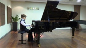 Mozart Sonata №18 Mаxim Tereshchenko(11yo) Моцарт Соната Ре мажор 1ч. Максим Терещенко 11 лет
