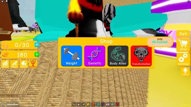 КОГДА УЖЕ ПРЕДЕЛ? Купил 16 СТАДИЮ и СТАЛ ЕЩЕ СИЛЬНЕЕ в СИМУЛЯТОРЕ КАЧКА Роблокс смотреть онлайн