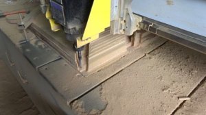 3D фрезеровка формы из МДФ. Multicam 3000