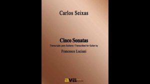 5 Sonatas de Carlos Seixas | Carlos Seixas' 5 Sonatas | 5 Sonate di Carlos Seixas