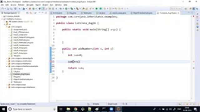 Session-35-CoreJava-Var Args method and cmd line arguments