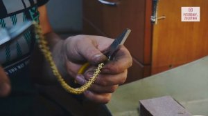 Изготовление цепочки "Московский Бит" | making a gold chain
