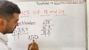 HCF of 18 & 24 In Hindi | Basic Mathematics By KclAcademy | Maths | Questions Solutions |