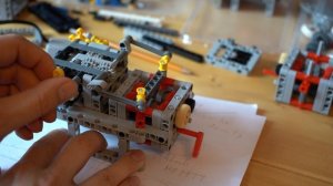 LEGO. Коробка передач 8 ступеней