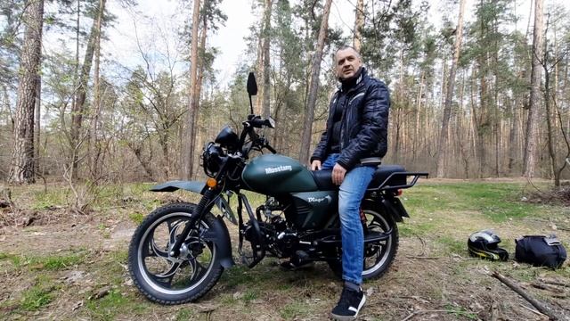 Обкатую Мопед (Альфа ) Musstang Dingo XL 125. Немного о безопасности. смотреть онлайн