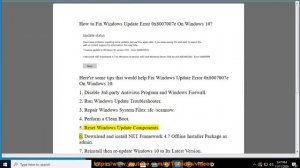 Fix Windows Update Error 0x8007007e On Windows 10 (2020 Tips)