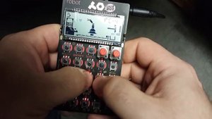 First Jam on Teenage Engineering PO-28 Robot