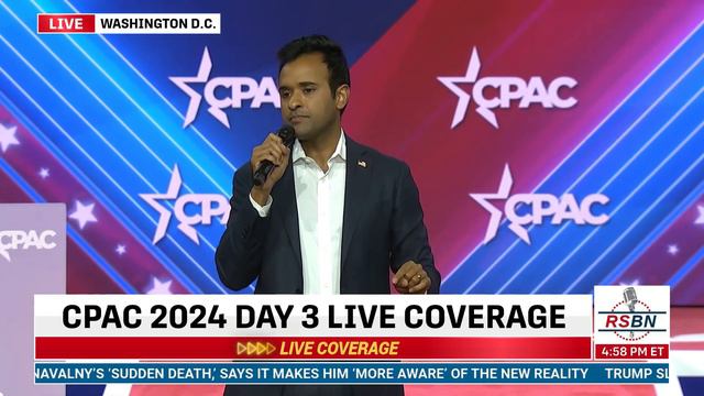 FULL SPEECH: Vivek Ramaswamy Addresses CPAC in DC 2024 -2/24/24 смотреть онлайн