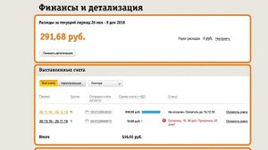 Beeline | Postpayed B2C | Функции Личного кабинета для клиентов постпейд