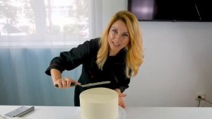 КРЕМ ДЛЯ ВЫРАВНИВАНИЯ ТОРТА | техника выравнивания