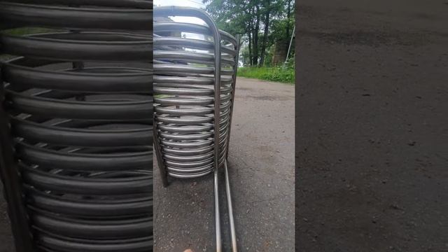 Спиральный водонагреватель для бассейна