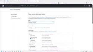 04 Create GitHub Personal Access Token