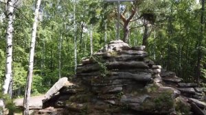 Остров Веры. Тургояк. Полет с дрона. Дольмены. Место силы.