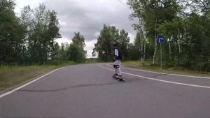 Матвей, 10 лет. Курс обучения катанию на лонгборде окончен.