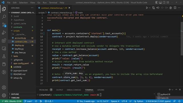 Starknet Plugin Tutorial : Part 3 : Contract Interaction смотреть онлайн