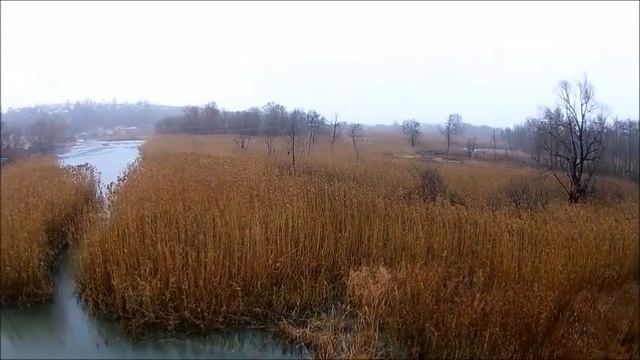Рассказ о городе Бобров, река Битюг в районе города 30.11.2019 года. смотреть онлайн