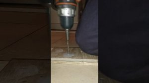 Как просверлить керамогранит. Способ с буром.