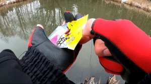 МОРМЫШИНГ с Живым и Мёртвым опарышем, СЛАГ от Esfishing - на что поймаю больше??