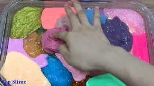 MIXING ALL MY SLIME !! SLIME SMOOTHIE - MOST SATISFYING Videos #5