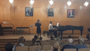 Г.Ф. Телеман соната фа мажор для флейты и ф-но 3-4 части