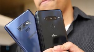 LG V40 ThinQ vs Samsung Galaxy Note 9: first look