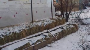 Утепляем деревенский домик.
