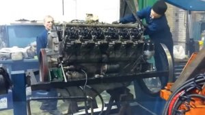 Запуск ЯМЗ после ремонта. Взлетаем .....