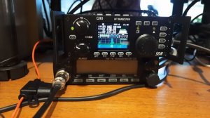 SDR трансивер Xiegu G90 первая связь
