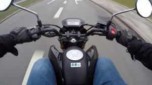 Honda MSX 125/Grom - acceleration, wheelie attempts