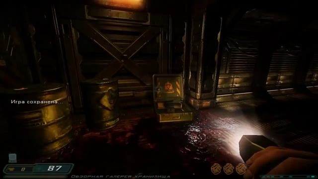 Прохождение Doom 3 HD Resurrection of Evil #2 Двустволка