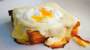 Рецепт для воскресного завтрака крок Мадам с соусом Бешамель. Порадуй себя на завтрак!