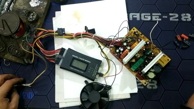 РЕМОНТ КОМПЬЮТЕРНОГО БЛОКА ПИТАНИЯ, ПРОСТОЙ РЕМОНТ, ЗАМЕНА КОНДЕНСАТОРОВ ПОИСК НЕИСПРАВНОСТИ. DIY смотреть онлайн