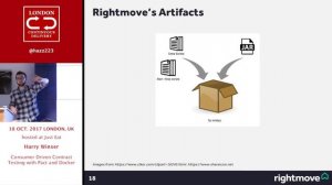 October 2017: Harry Winser - Consumer Driven Contract Testing with Pact and Docker | LondonCD meetu