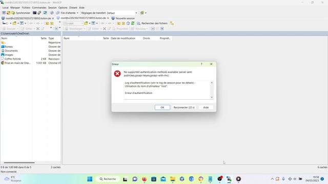 حل مشكلة : no supported authentication methods available server sent publickey .. смотреть онлайн