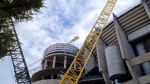 OBRAS ESTADIO SANTIAGO BERNABEU EN  4K