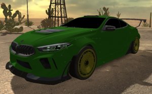 Небольшой обзор м8 в игре car parking.